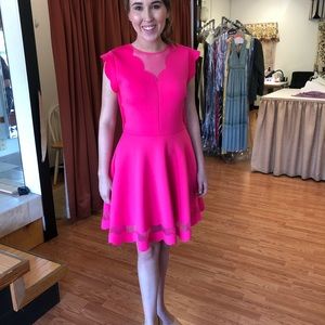 Pink Ted Baker skater dress
